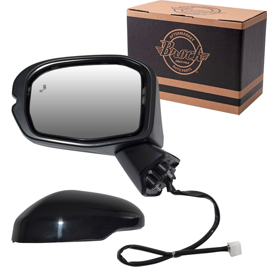 Power Mirror for 2023-2025 CR-V Blind Spot Detection Turn Signal Indicator Heated 762583A0A12 Left HO1320360