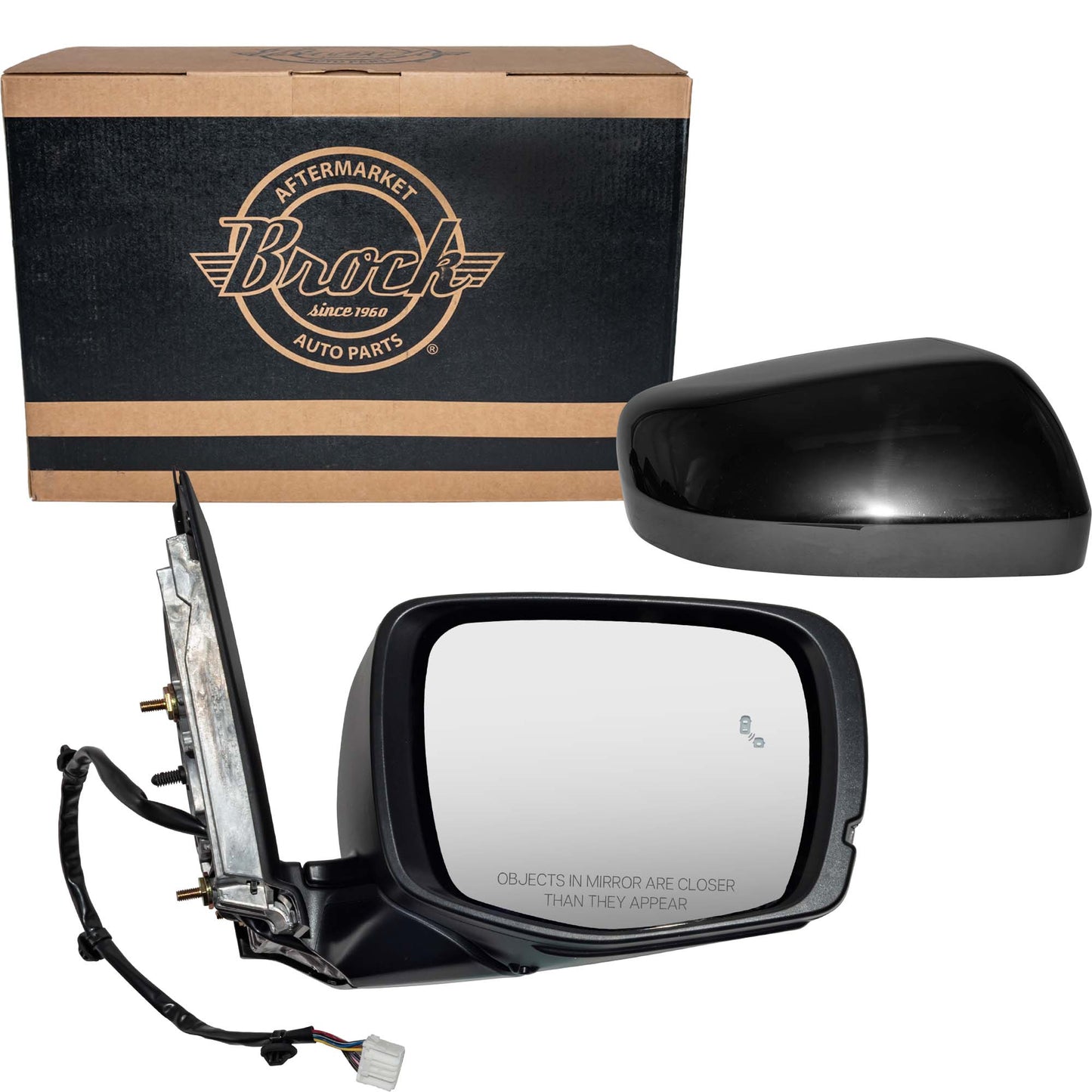 Power Mirror for 2023-2025 Pilot Blind Spot Detection Turn Signal Indicator Memory Heated 76208T90A21 Right HO1321365