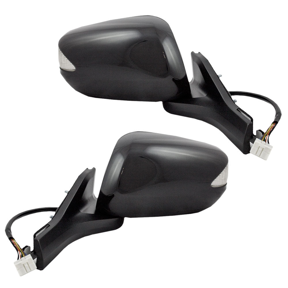 Power Mirror for 2010-2014 Insight EX Turn Signal Indicator Heated 76250TM8A12ZD Set HO1320252
