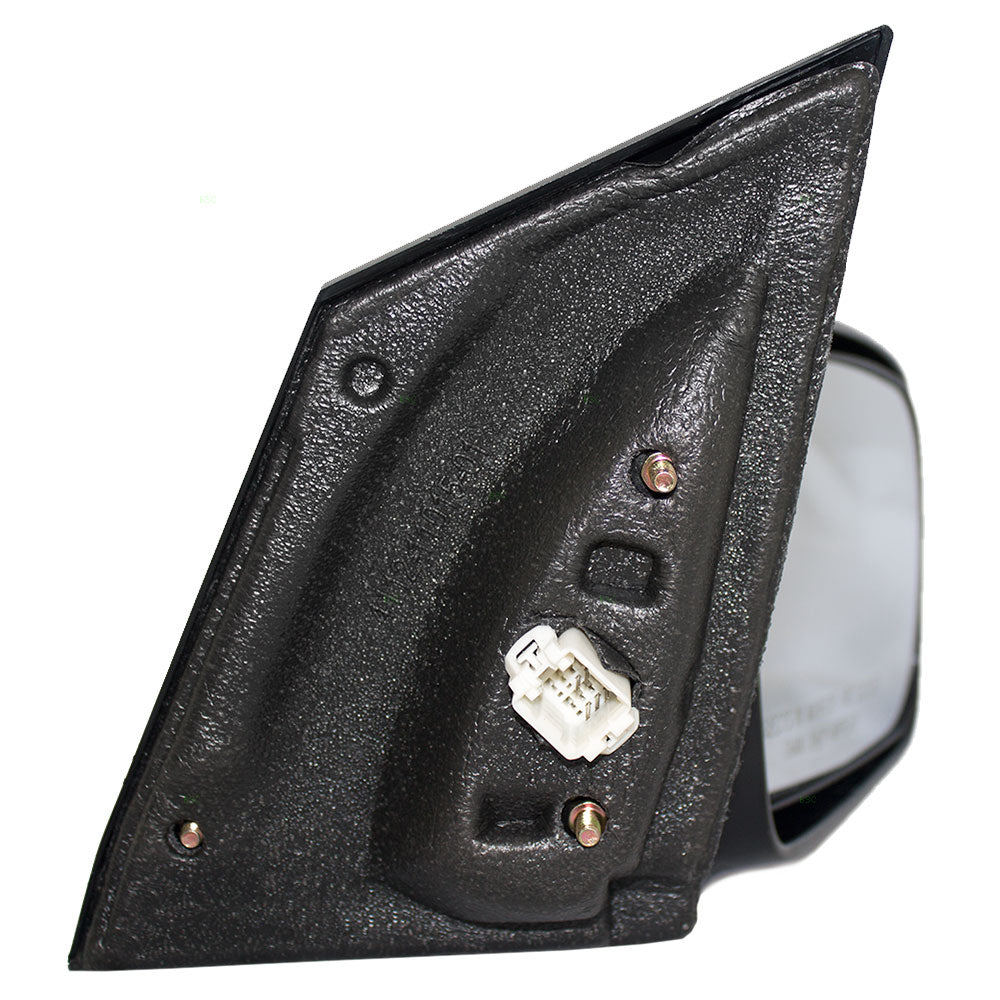 Brock Replacement Passengers Power Side View Mirror Heated Compatible with Civic Coupe 76200-SVA-C21ZD