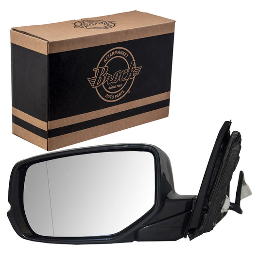 Power Mirror for 2013-2016 Accord Coupe Turn Signal Indicator Heated 76250T3LA51ZE Left HO1320274