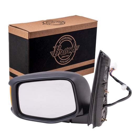 Power Mirror for 2011-2013 Odyssey Turn Signal Indicator Memory Heated 76250TK8A31ZA Left HO1320264