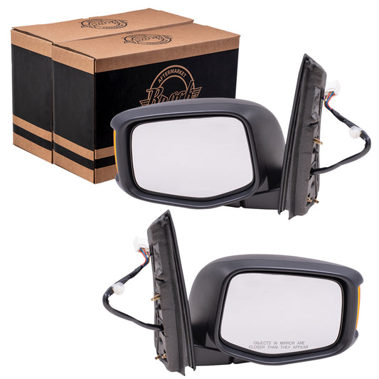 Power Mirror for 2011-2013 Odyssey Turn Signal Indicator Memory Heated 76250TK8A31ZA Set HO1320264
