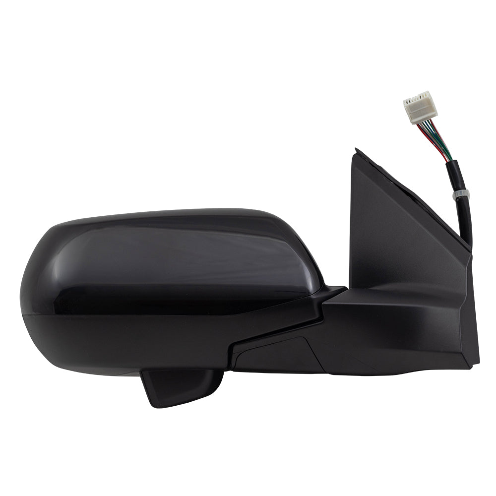 Brock Replacement Passengers Power Mirror Compatible with 2015-2016 CR-V Right Side View with Camera repairs OE 76208T1WA01 76208-T1W-A01
