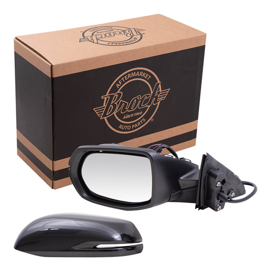 Power Mirror for 2017-2022 HR-V EX/EX-L out Aspherical Glass Turn Signal Indicator Heated 76258T7WA61 Left HO1320309
