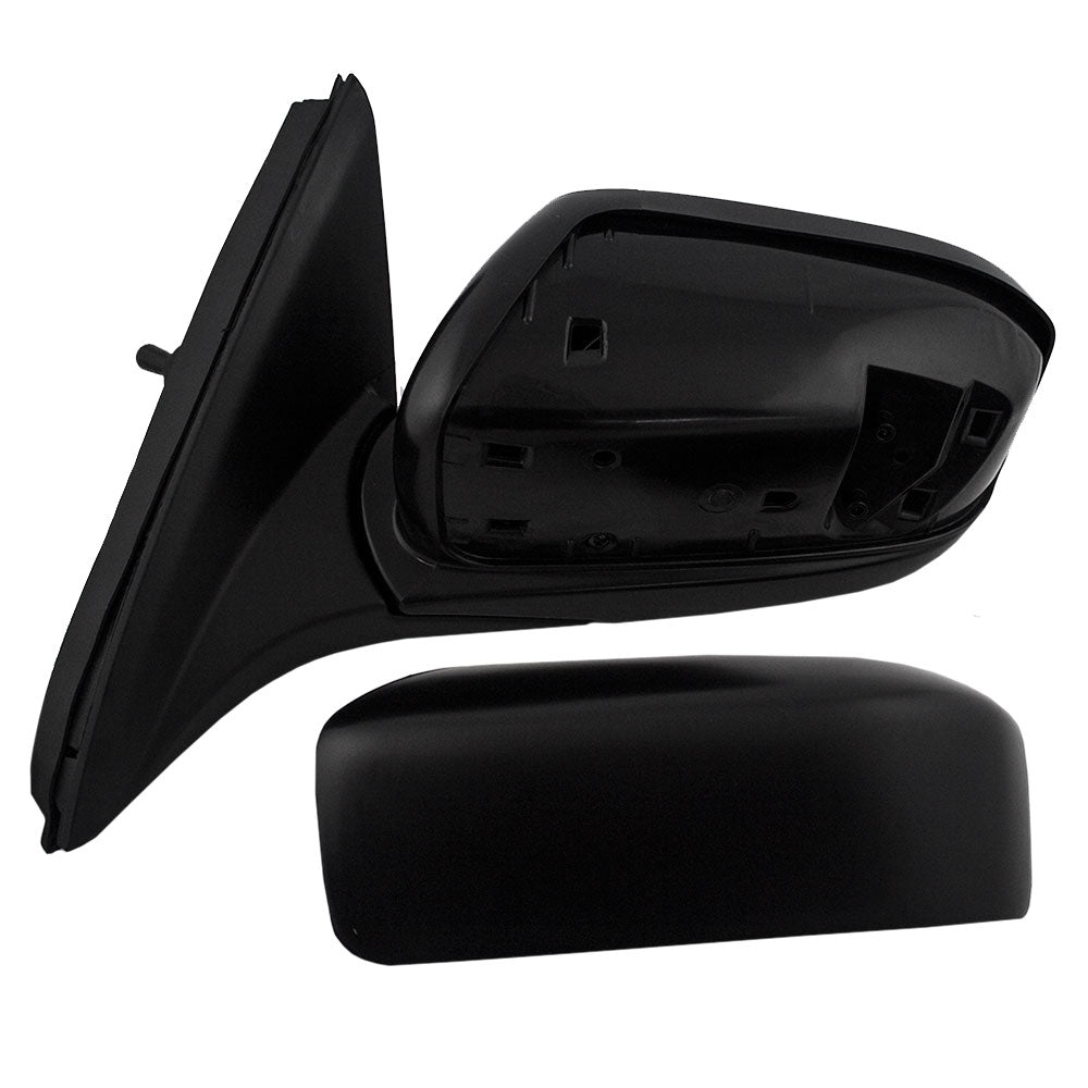 Brock Replacement Drivers Manual Remote Side View Mirror Ready-to-Paint Compatible with Accord 76250SDAA01