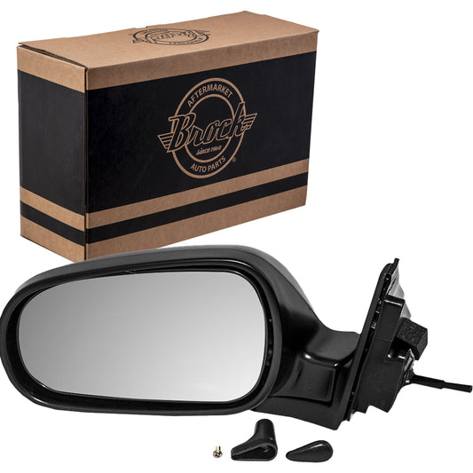 Manual Mirror for 1990-1993 Accord Sedan 76250SM4A02 Left
