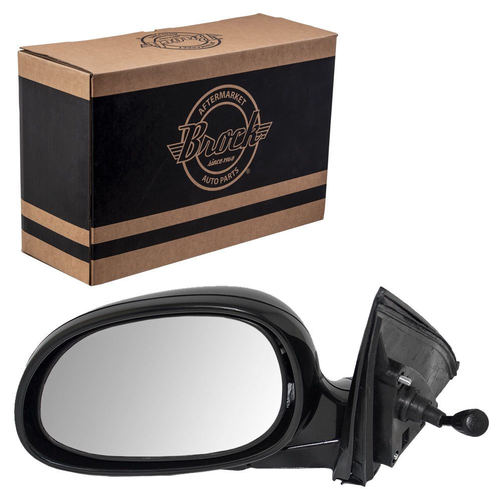 Manual Mirror for 1993-1995 Civic Coupe/Hatchback 76250SR3A05 Left