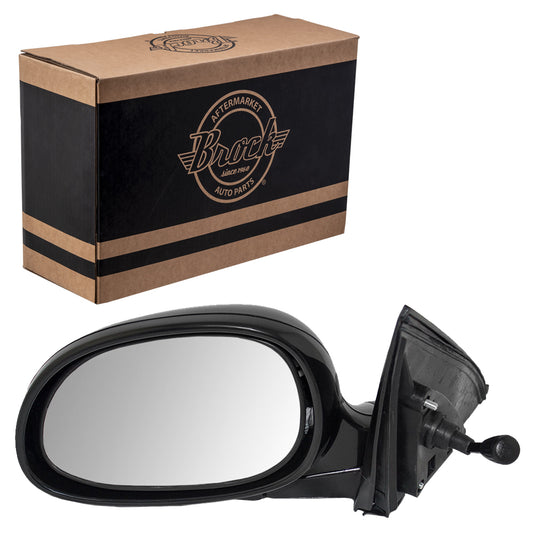 Manual Mirror for 1993-1995 Civic Coupe/Hatchback 76250SR3A05 Left