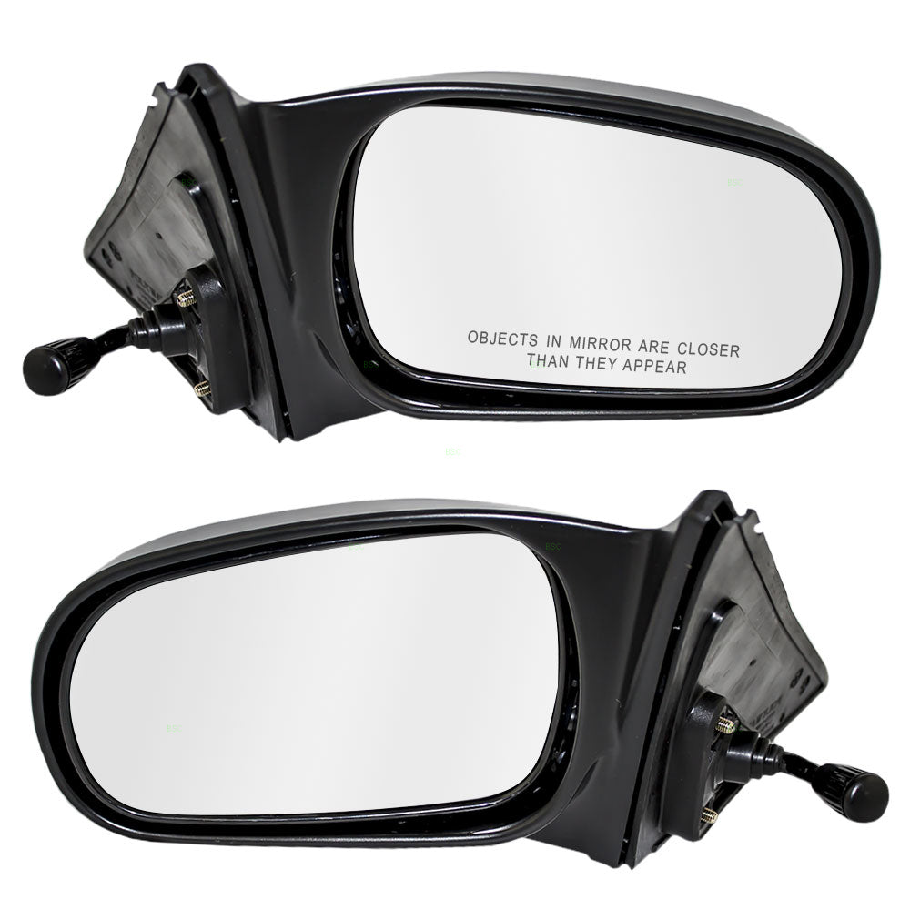 Manual Mirror for 1996-2000 Civic Sedan 76250S01A05 Set