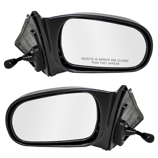 Manual Mirror for 1996-2000 Civic Sedan 76250S01A05 Set HO1320123
