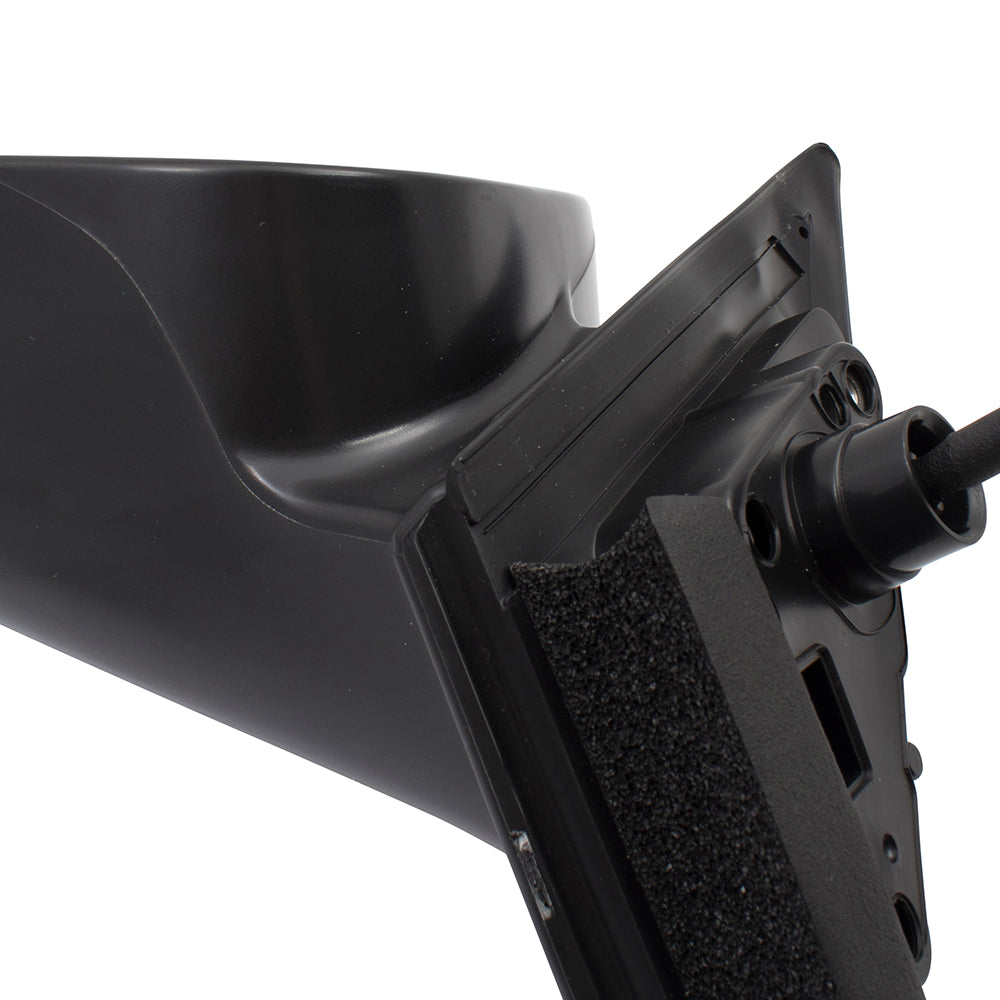 Brock Replacement Drivers Manual Remote Side View Mirror Non-Folding PTM Black Compatible with 98-02 Accord Sedan 76250S84A01 HO1320121