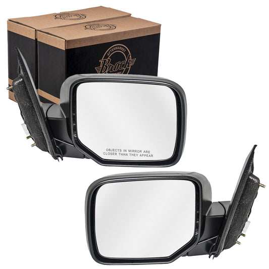 Power Mirror for 2009-2015 Pilot 76258SZAA01ZA Set HO1320265