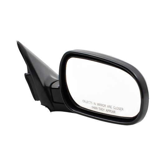 Brock Replacement Drivers Power Side View Mirror Left w/ Accented Cover Compatible with 94-01 Integra Coupe 76250ST7A24ZC