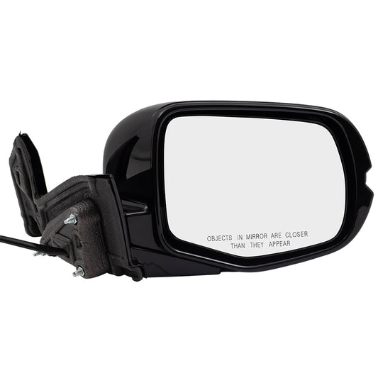 Brock Replacement Side View Mirror Power Manual Folding Passenger Compatible with 2017-2019 Ridgeline Pickup Truck 76200T6ZA41ZB 76200-T6Z-A41ZB
