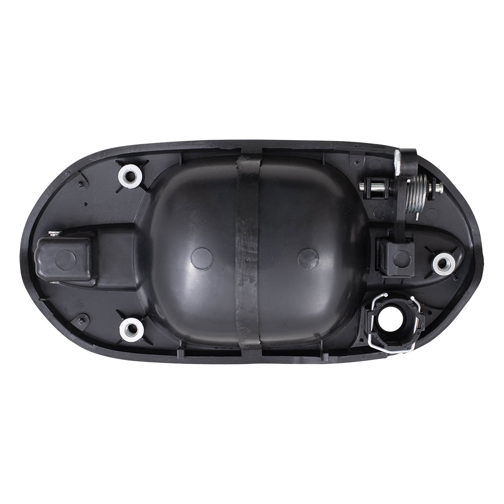 Brock Replacement Passengers Front Outside Outer Textured Door Handle compatible with Van 72140-S0X-A03