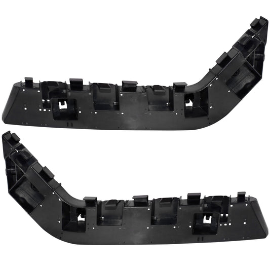 Brock Front Driver Side Left Passenger Side Right Bumper Cover Retainer Spacer Bracket Set Compatible with 2016-2021 Honda Civic Sedan North American Built 2016-2020 Honda Civic Coupe 7449-0025LR