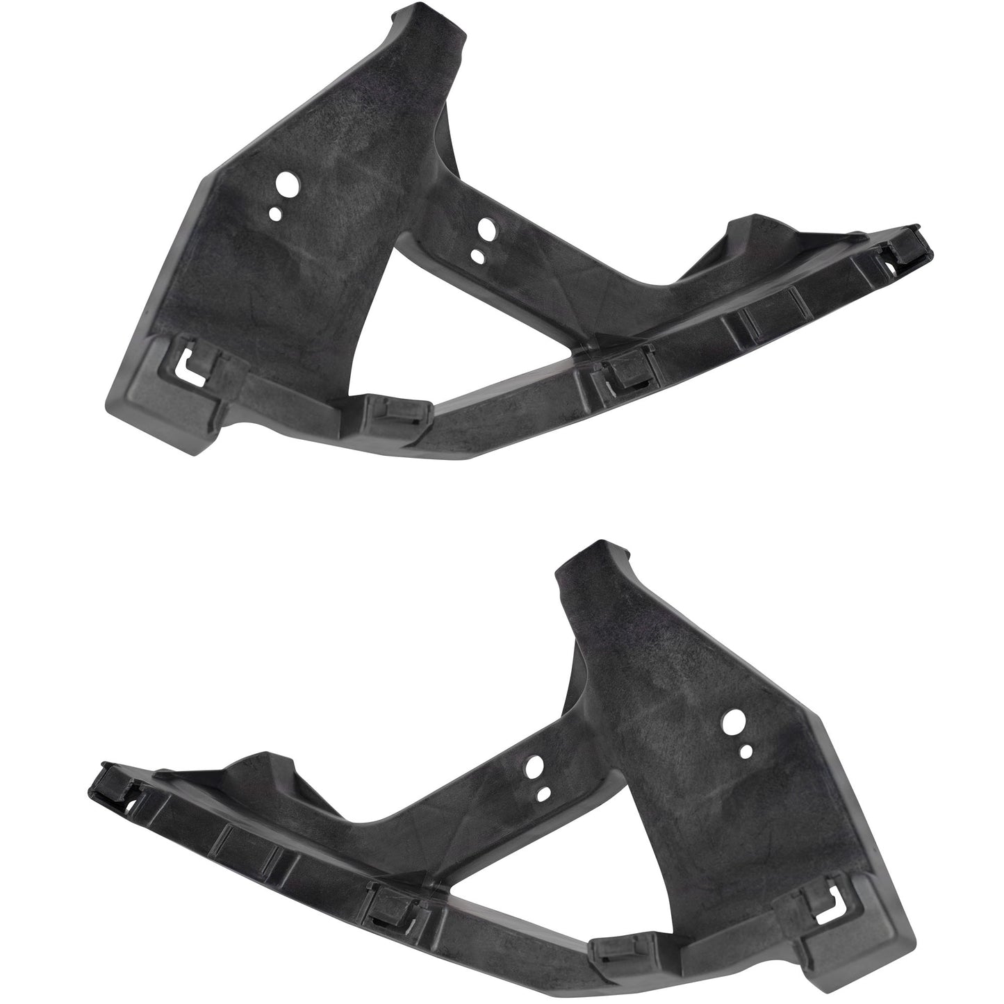 Brock Front Driver Side Left Passenger Side Right Bumper Cover Headlight Support Bracket Set Compatible with 2016-2021 Honda Civic Sedan 2016-2020 Honda Civic Coupe 7449-0026LR