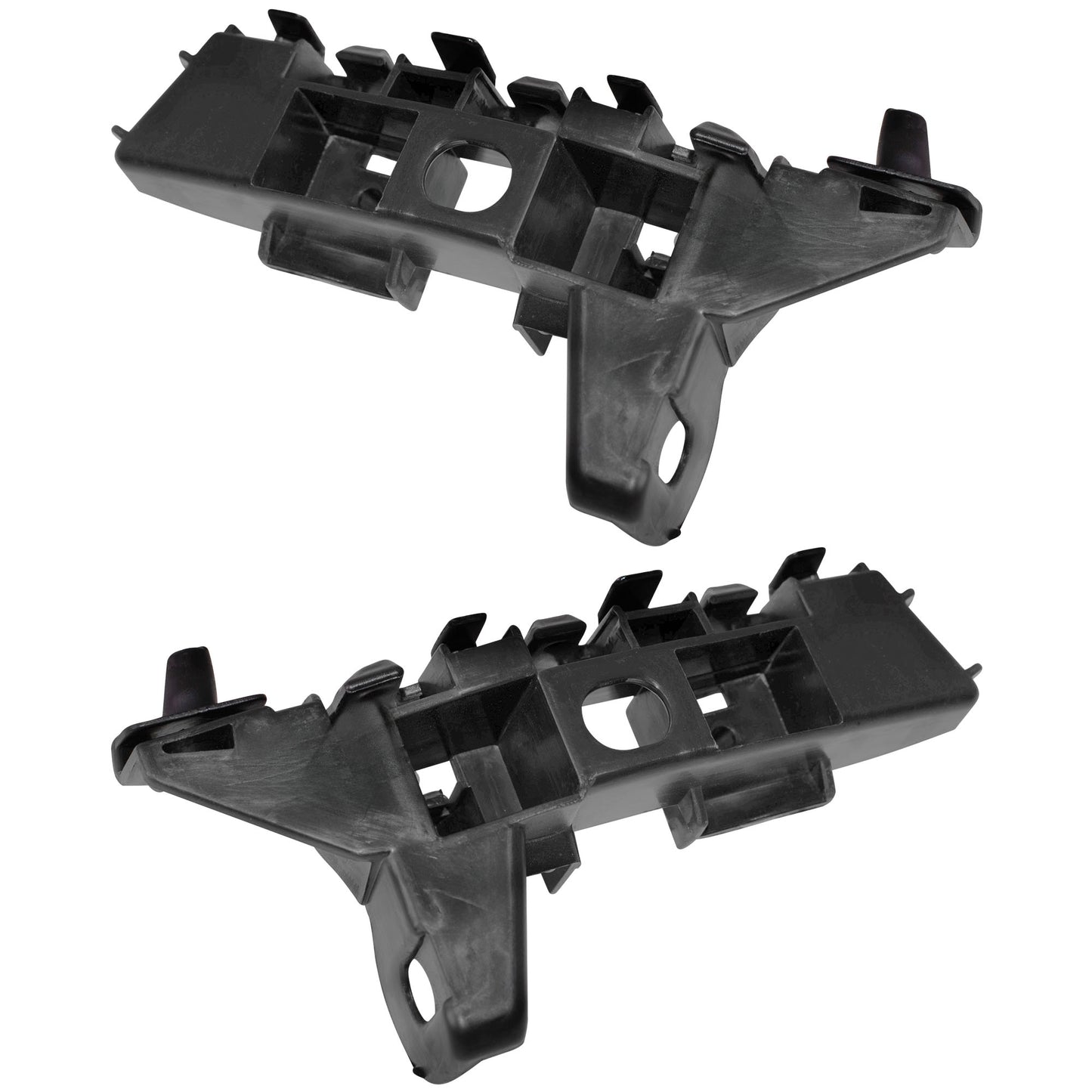 Brock Front Outer Driver-Passenger Bumper Cover Support Spacer Bracket Set Compatible with 2022-2025 Honda Civic Sedan/Hatchback 2023-2024 Honda Civic Type R 7449-0028LR