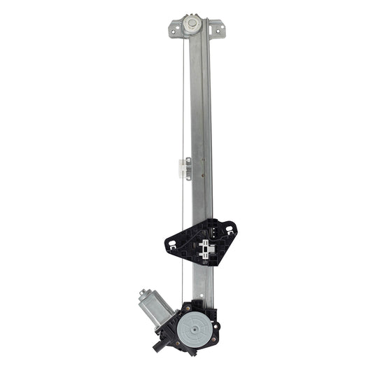 Brock Replacement Driver Rear Power Window Regulator with Motor Compatible with 09-15 Pilot