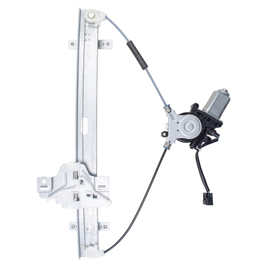 Brock Replacement Passengers Front Power Window Lift Regulator with Motor Assembly Compatible with 98-02 Pickup Truck 8972544520