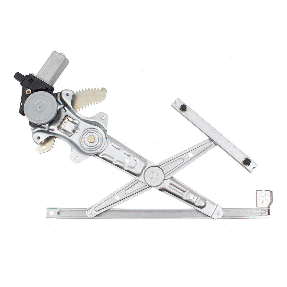 Brock Replacement Passengers Front Power Window Lift Regulator w/ Motor Assembly Compatible with 12-15 Civic Coupe 72211TS8A21