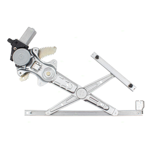 Brock Replacement Passengers Front Power Window Lift Regulator w/ Motor Assembly Compatible with 12-15 Civic Coupe 72211TS8A21