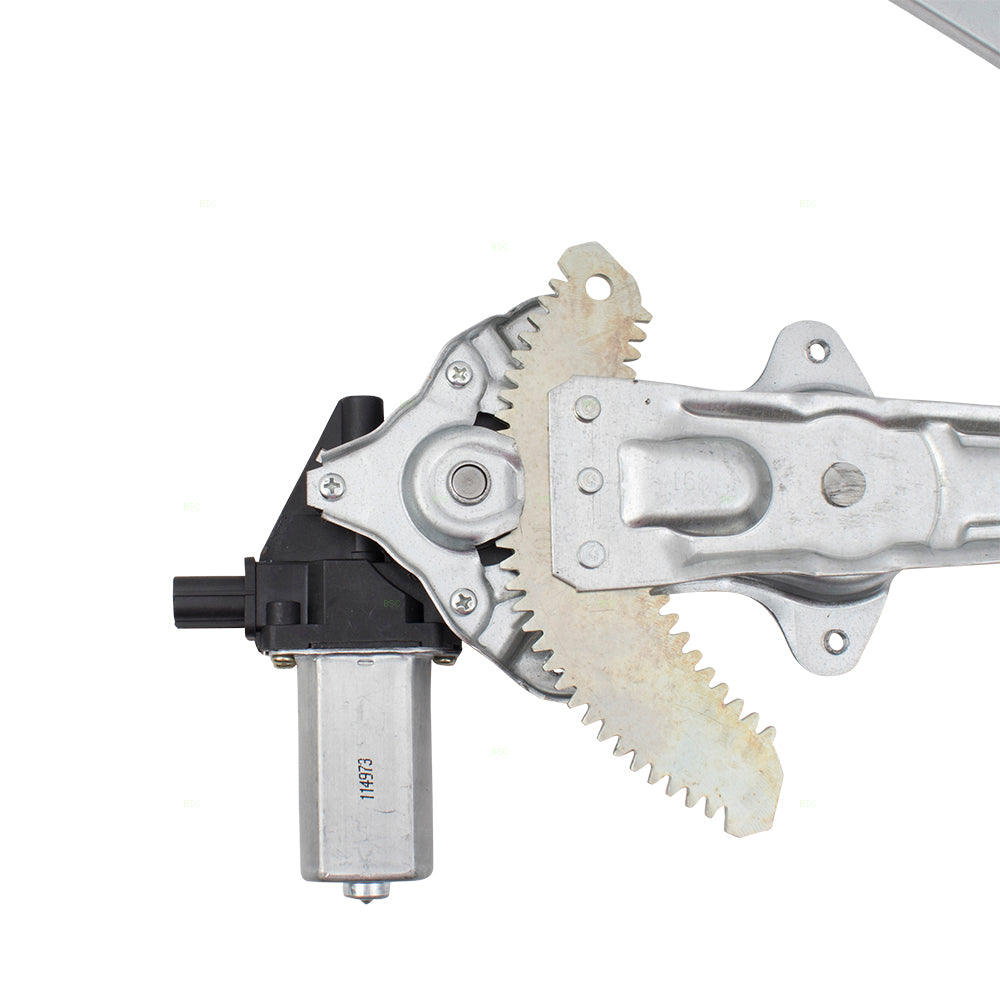 Brock Replacement Passengers Front Power Window Lift Regulator w/ Motor Assembly Compatible with 12-15 Civic Coupe 72211TS8A21