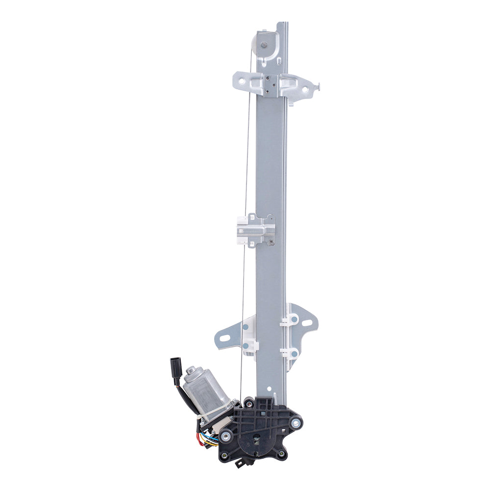 Brock Replacement Front Drivers and Passengers Power Window Regulators with Motor Compatible with 16-20 Civic Sedan