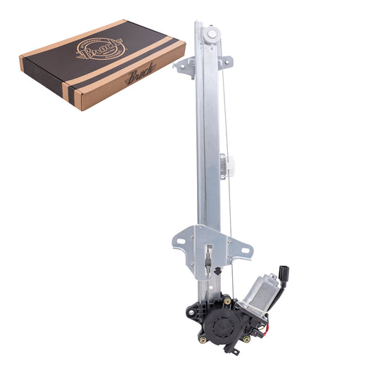Brock Replacement Front Passengers Power Window Regulator with Motor Compatible with 16-20 Civic Sedan