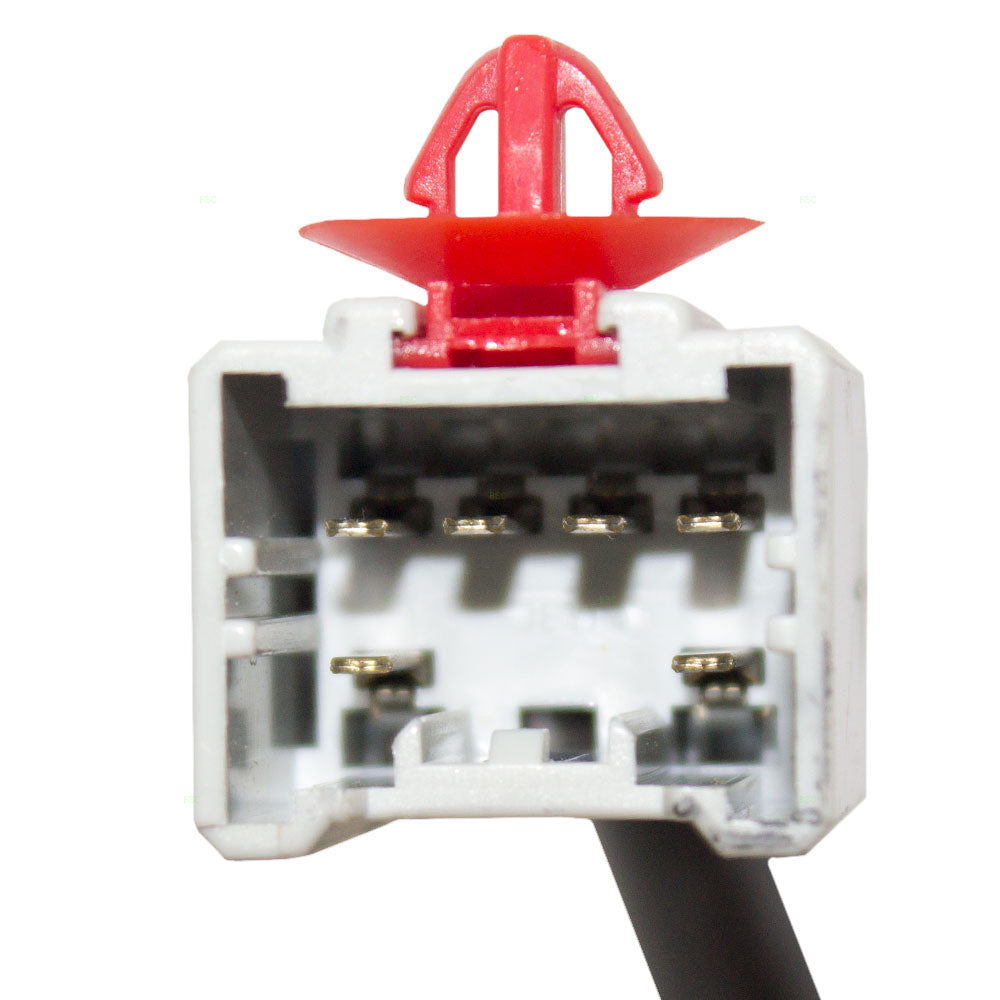 Brock Replacement Drivers Front Power Window Lift Regulator with 6 Pin Connector Motor Assembly Compatible with 02-06 CR-V 72250S9AA03