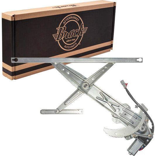 Brock Replacement Drivers Front Power Window Lift Regulator with Motor Assembly Compatible with 98-02 Accord 72251S82A01