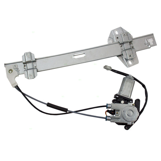 Brock Replacement Passengers Front Power Window Lift Regulator with Motor Assembly Compatible with 97-99 CL 2.3L 3.0L 72210-SY8-A03