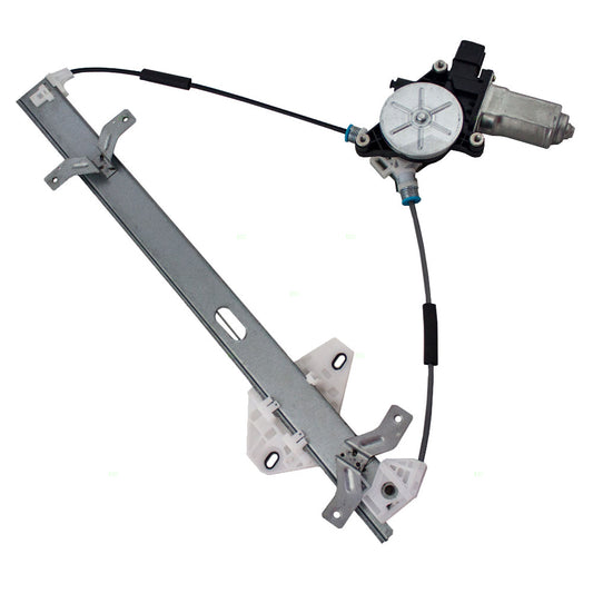 Brock Replacement Passengers Front Power Window Lift Regulator with Motor Assembly Compatible with 03-07 Accord 72210SDAA02