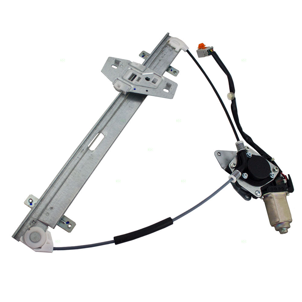 Brock Replacement Drivers Front Power Window Lift Regulator with Motor Assembly Compatible with 03-11 Element 72250SCVA01