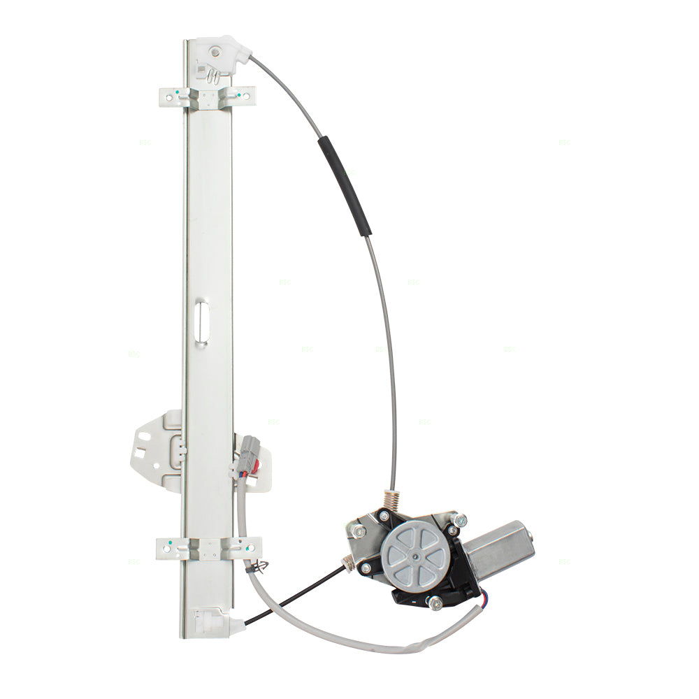 Window Regulator w/ Motor for 2001-2002 MDX 4 Pin Connector Front 72250S3VA03 Left AC1350110