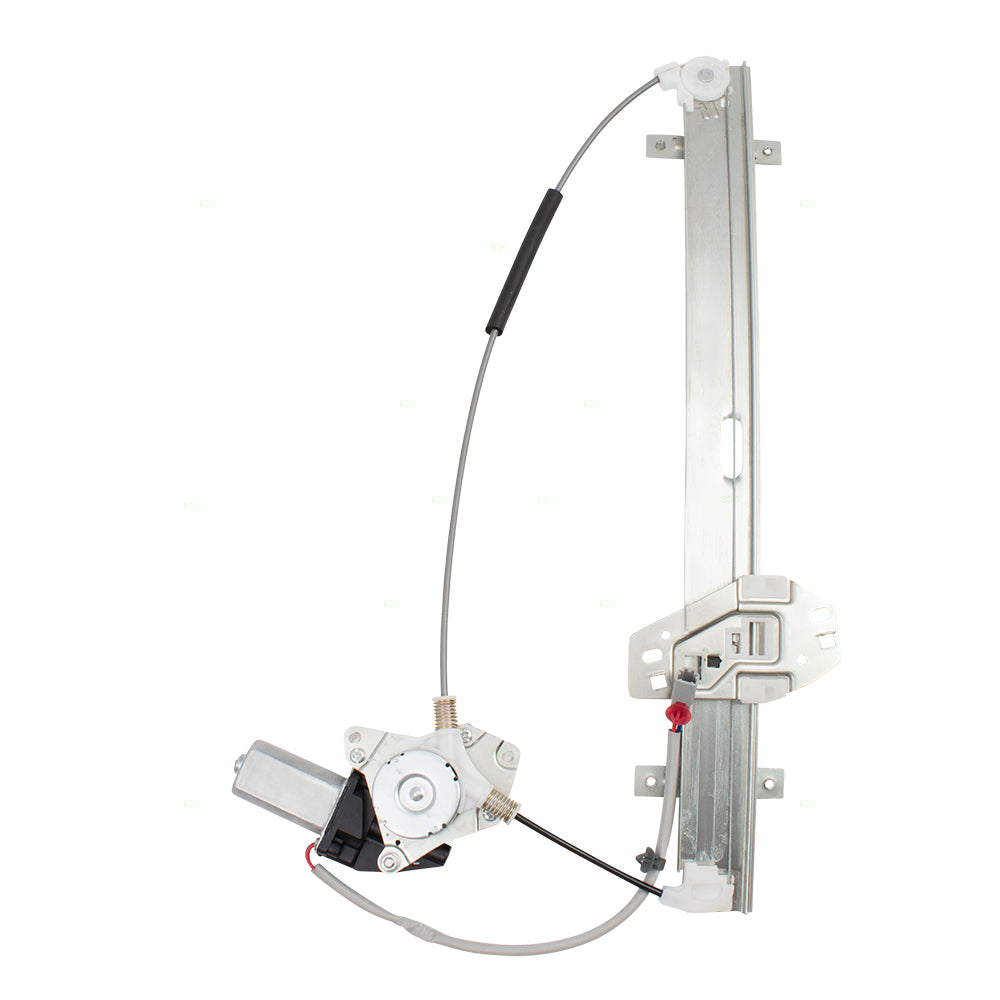 Window Regulator w/ Motor for 2001-2002 MDX 4 Pin Connector Front 72250S3VA03 Left AC1350110