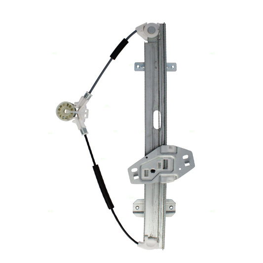 Brock Replacement Drivers Rear Power Window Lift Regulator Compatible with 99-03 TL 72750-S0K-A03