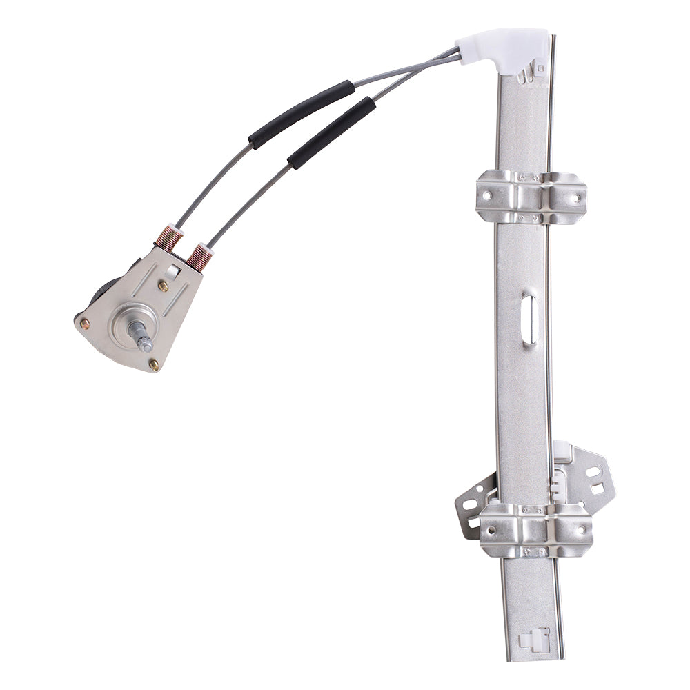 Brock Replacement Front Driver and Passenger Manual Window Lift Regulators Compatible with 96-00 Civic Sedan 72250S04013 72210S04013