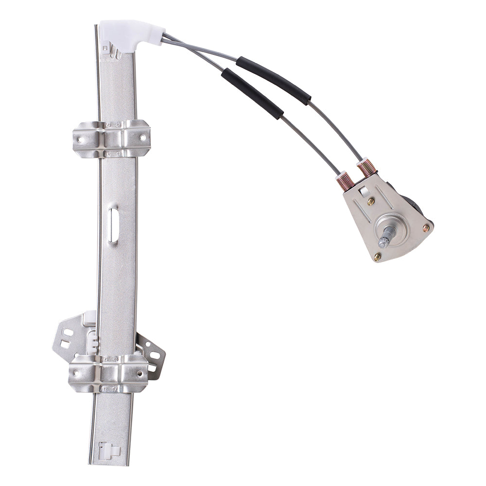 Brock Replacement Front Drivers Manual Window Lift Regulator Compatible with 96-00 Civic Sedan 72250S04013