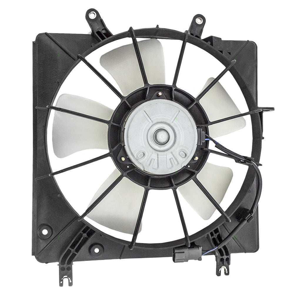 Brock Replacement Radiator Cooling Fan Motor Shroud Assembly Compatible with 2003-2007 Accord 3.0L 19015-RCA-A01