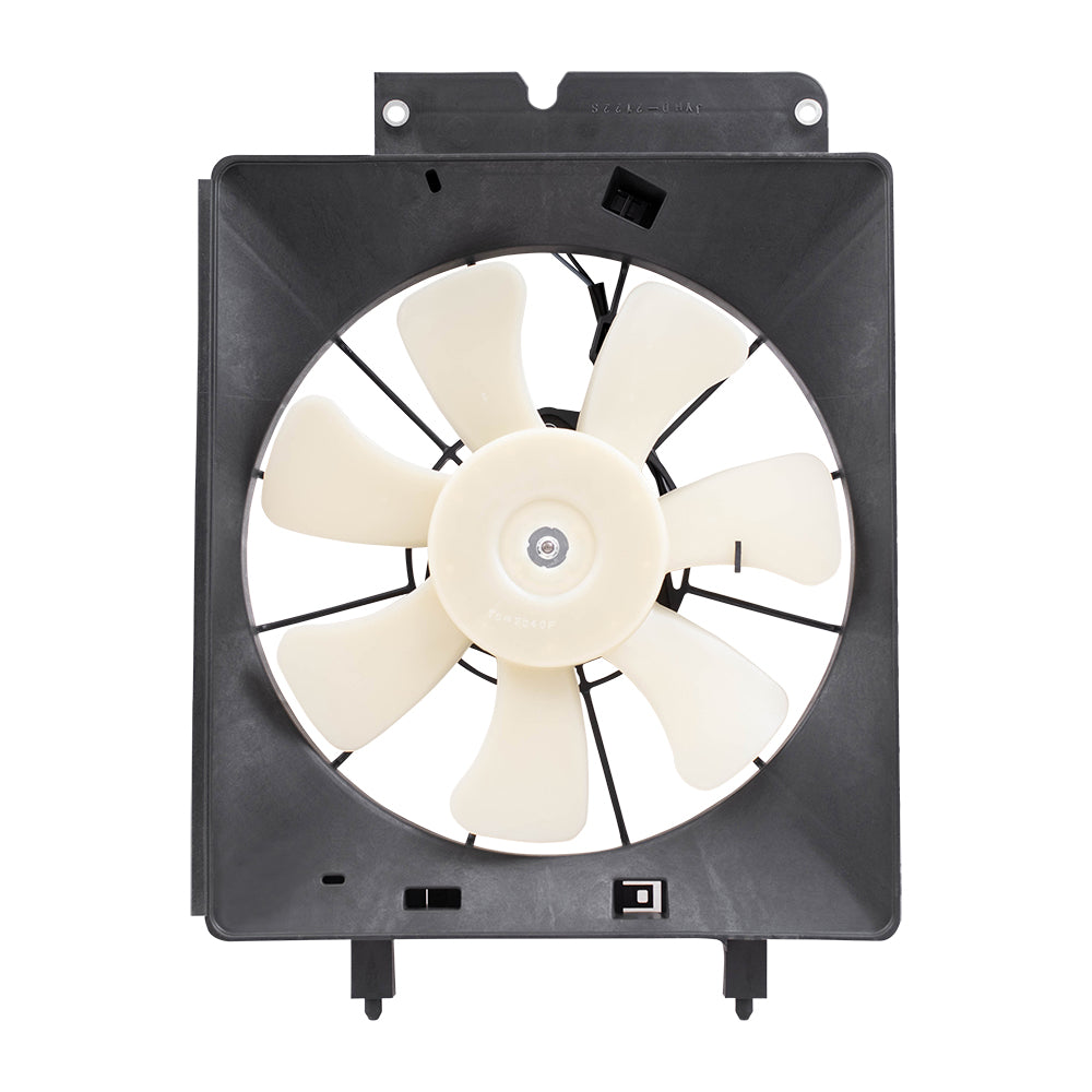 Brock Replacement A/C Condenser Cooling Fan Motor Assembly Compatible with CR-V Element 38615-PPA-A01