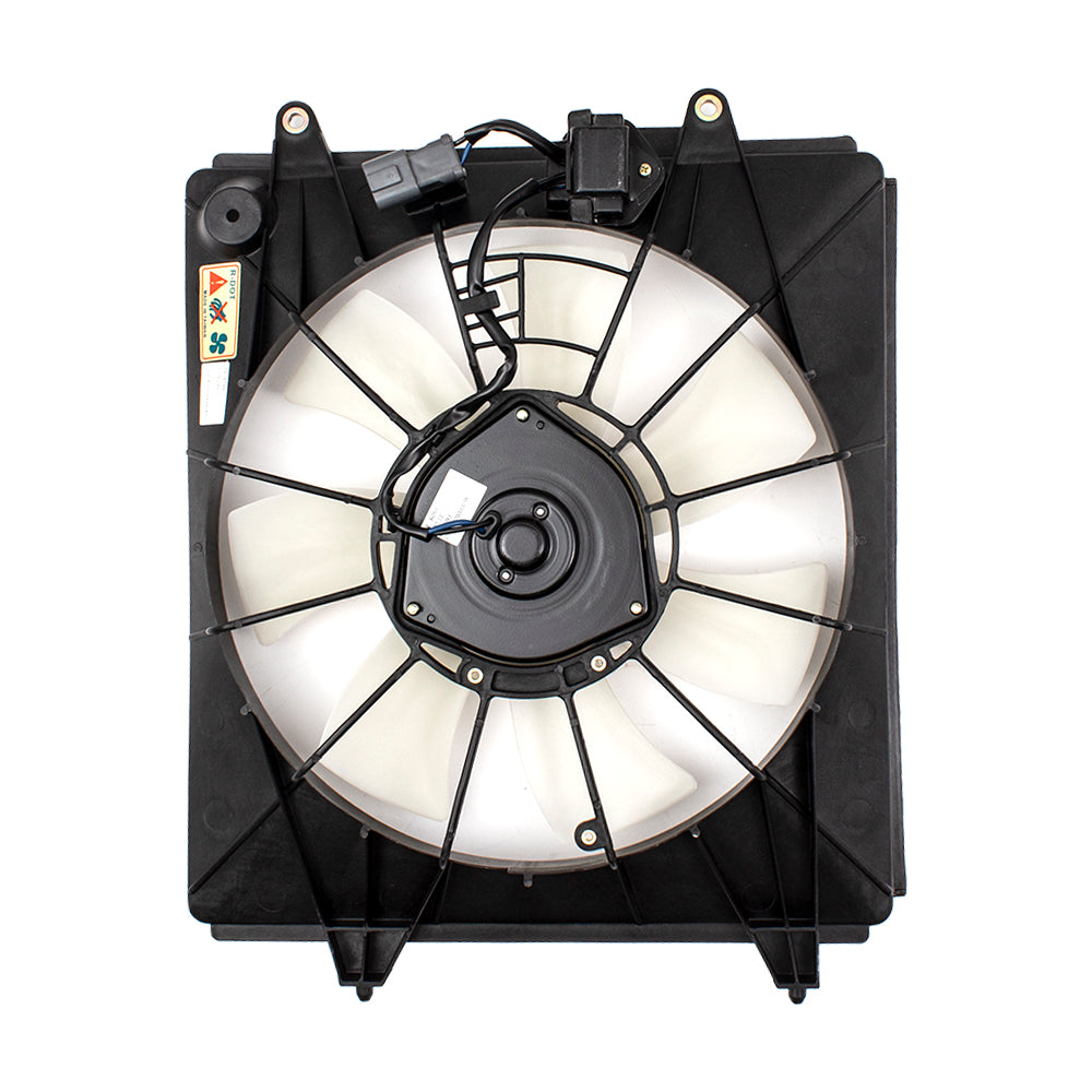 Brock Replacement A/C Condenser Cooling Fan Motor Assembly w/ Controller Compatible with 07-09 CR-V 38611PNA003 38615RZAA01