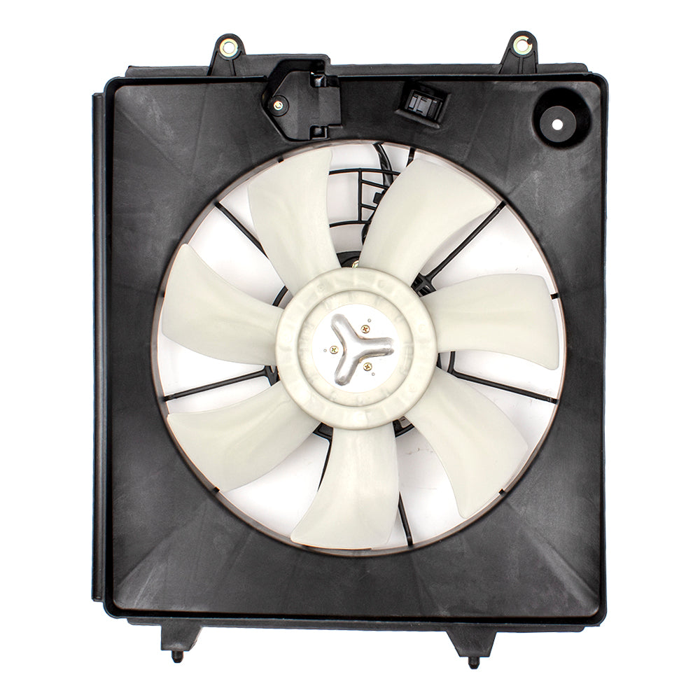 Brock Replacement A/C Condenser Cooling Fan Motor Assembly w/ Controller Compatible with 07-09 CR-V 38611PNA003 38615RZAA01