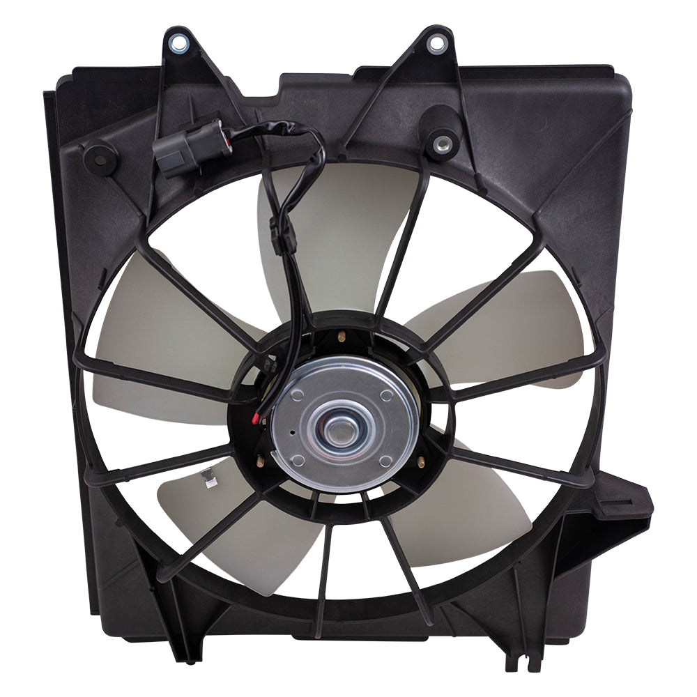 Brock Replacement Driver Radiator Cooling Fan Motor Shroud Assembly Compatible with 05-10 Odyssey 19015-RGL-A01 HO3115128