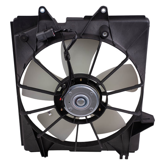 Brock Replacement Driver Radiator Cooling Fan Motor Shroud Assembly Compatible with 05-10 Odyssey 19015-RGL-A01 HO3115128
