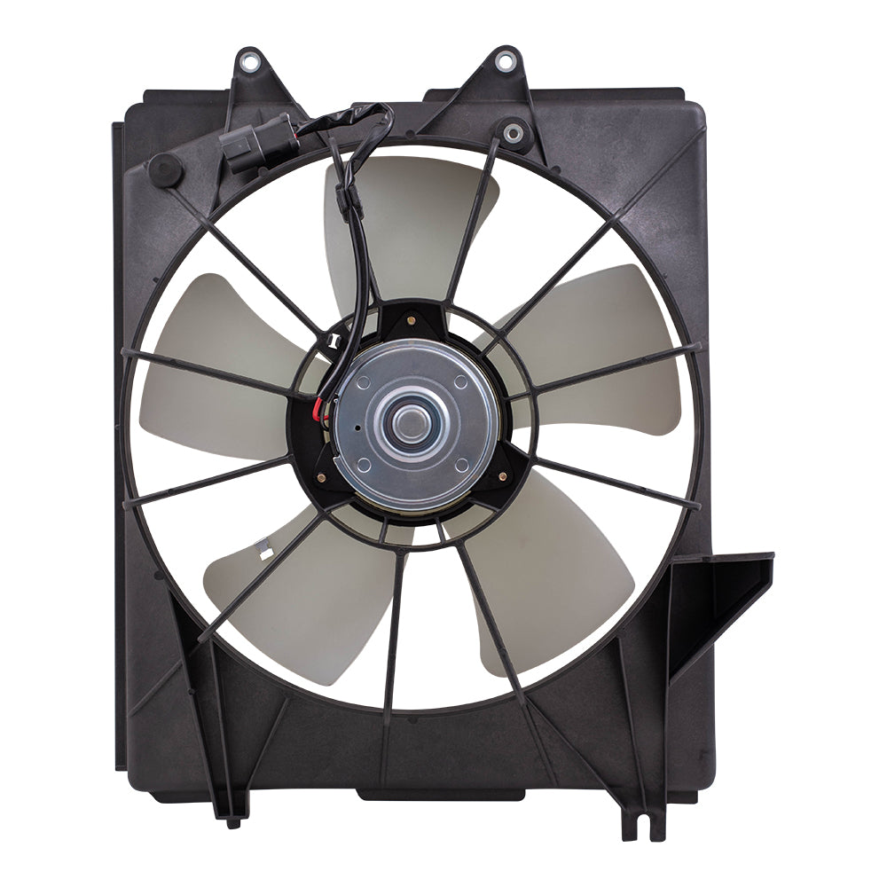 Brock Replacement Driver Radiator Cooling Fan Motor Shroud Assembly Compatible with 05-10 Odyssey 19015-RGL-A01 HO3115128