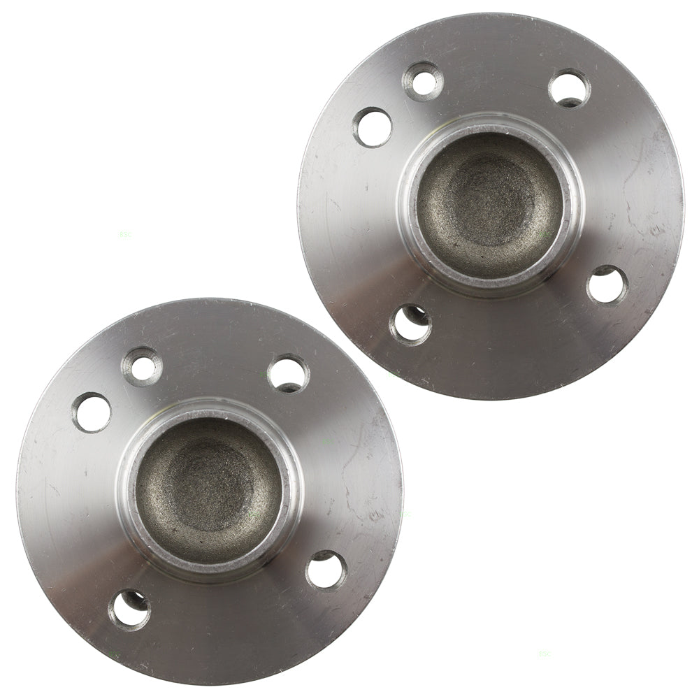 Brock Replacement Pair Set Rear Wheel Hubs with Bearing Assemblies Compatible with Cooper & Clubman R56 R55 R57 R59 R58 33416786552