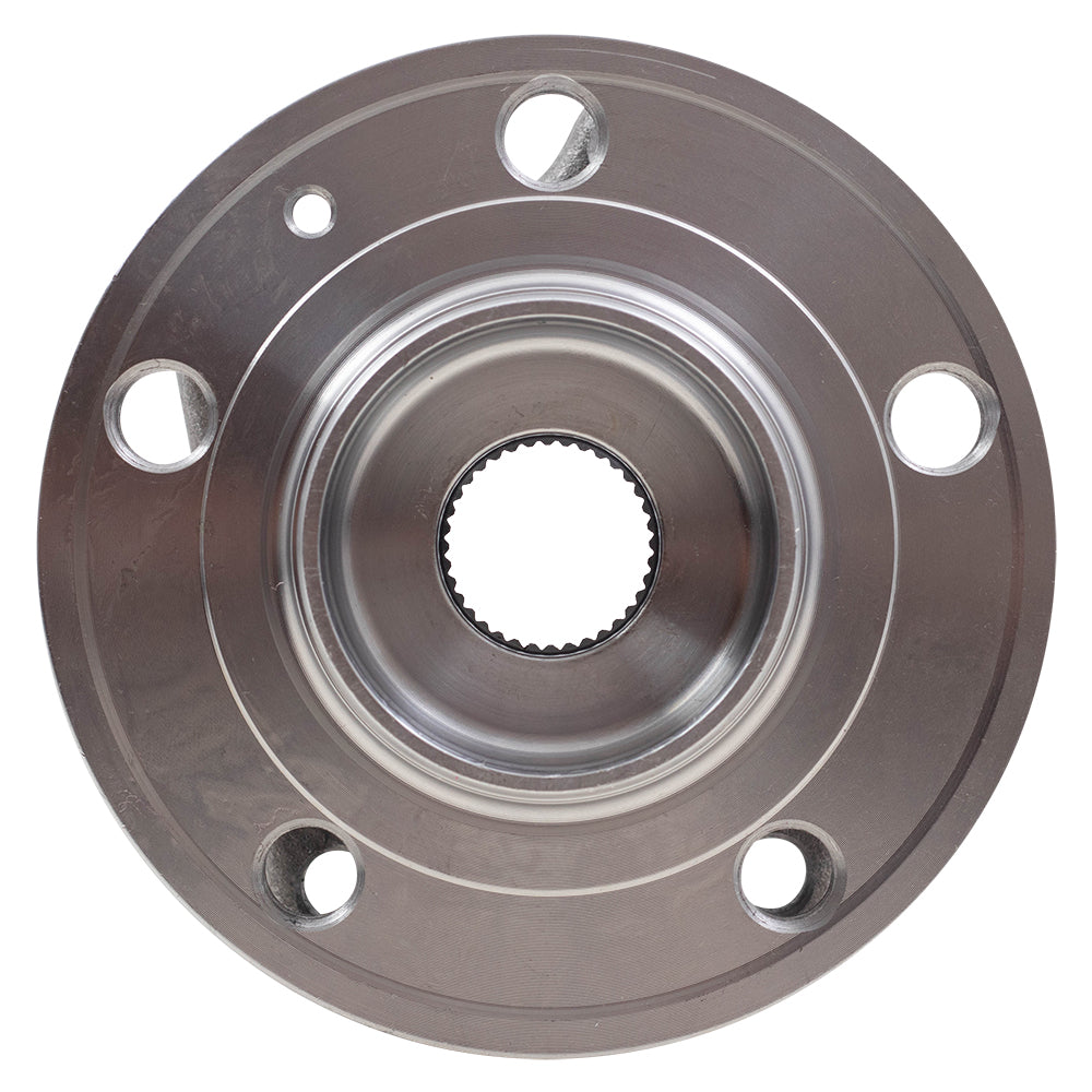 Brock Replacement Pair Rear Hubs & Wheel Bearings Compatible with 2003-2014 XC90