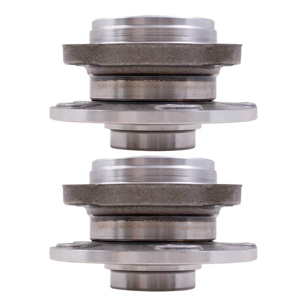 Brock Replacement Pair Set Front Wheel Hub Bearing Assemblies Compatible with A3 TT Q3 New Beetle CC EOS Golf GTI Jetta Passat Rabbit Tiguan 5K0 498 621